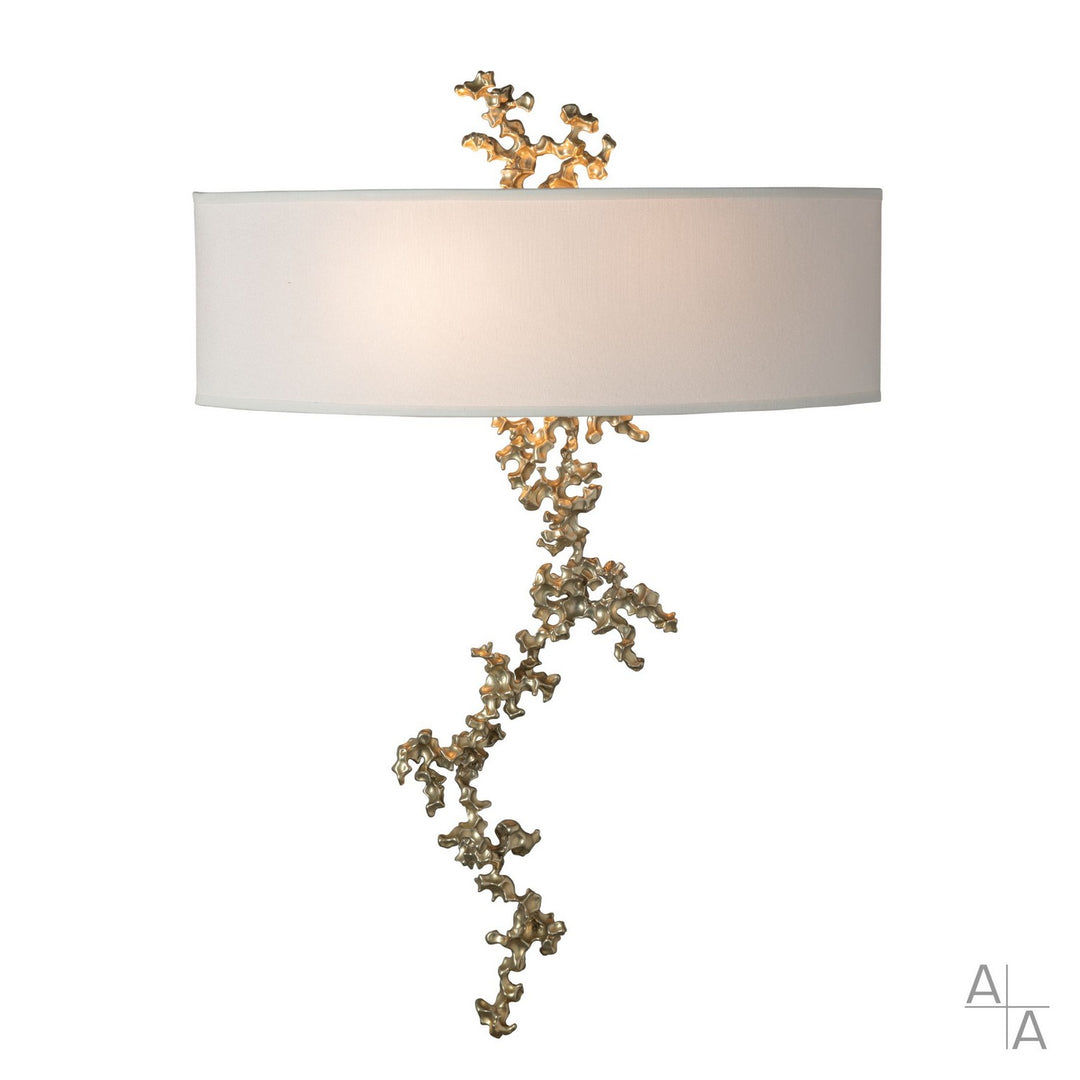 Hubbardton Forge Canada - 402036-SKT-86-SF1692 - LED Wall Sconce - Coral - Modern Brass