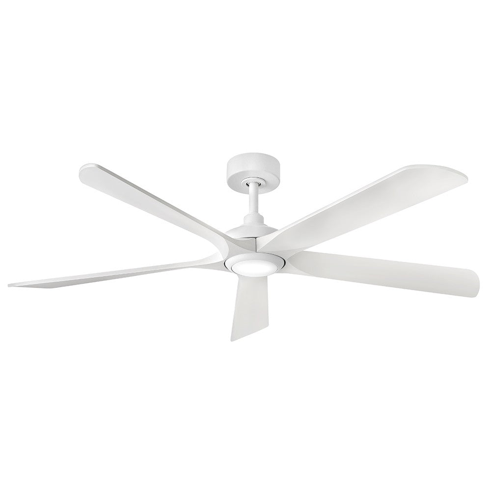 Layton 58"Ceiling Fan in Matte White - available from The Lighting Shoppe, trusted by Canadian homeowners