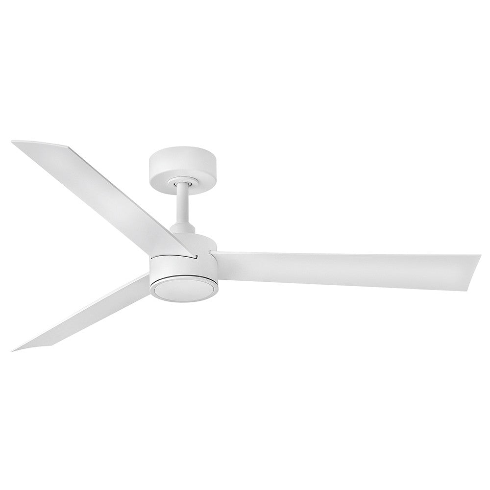 Speck 52"Ceiling Fan in Matte White - available from The Lighting Shoppe, trusted by Canadian homeowners