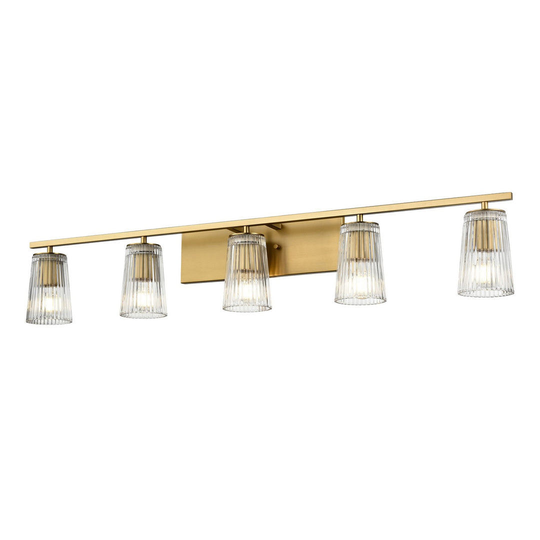 DVI Canada - DVP11355BR-RI - Five Light Vanity - Lasalle - Brass