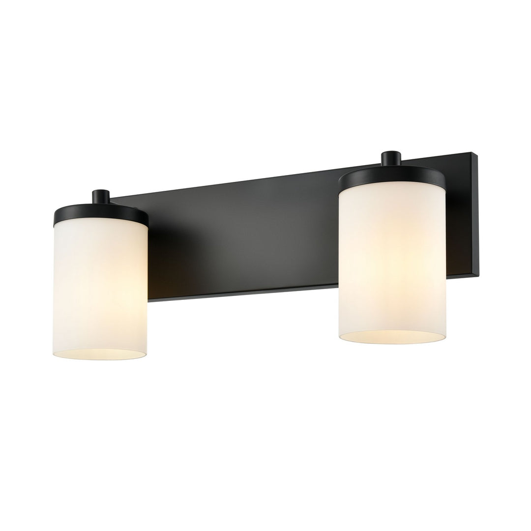 DVI Canada - DVP14022EB-OP - Two Light Vanity - Riverview - Ebony