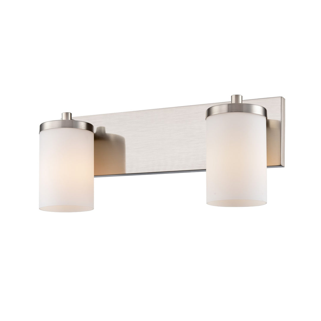 DVI Canada - DVP14022SN-OP - Two Light Vanity - Riverview - Satin Nickel