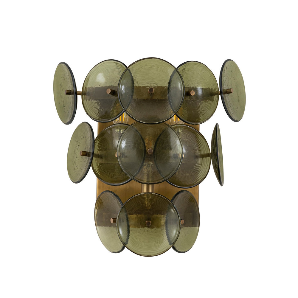 Maxim - 21820GNWBR - Three LIght Wall Sconce - Loren - Weathered Brass