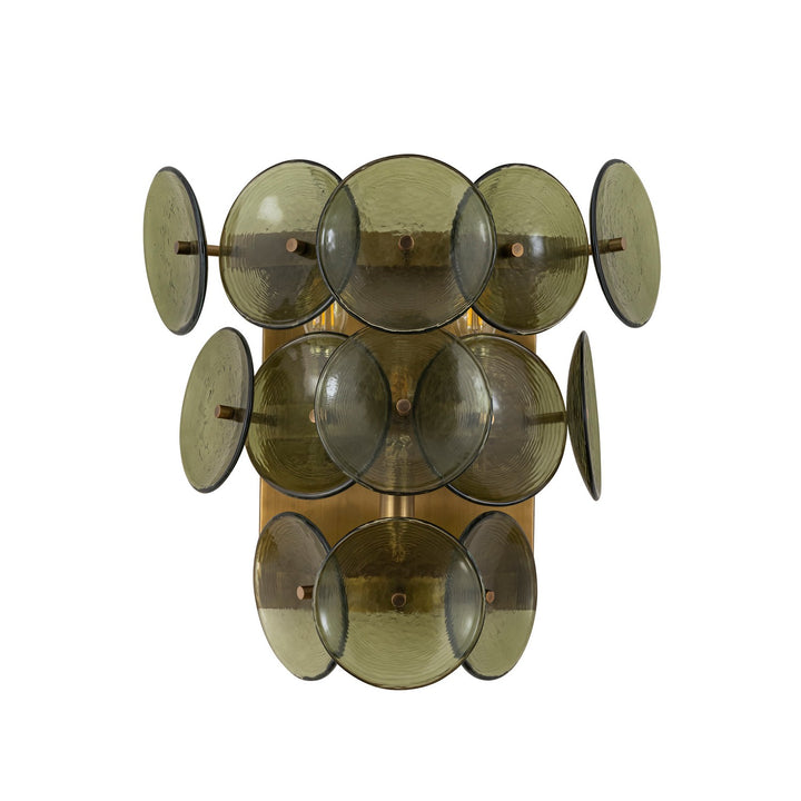 Maxim - 21820GNWBR - Three LIght Wall Sconce - Loren - Weathered Brass