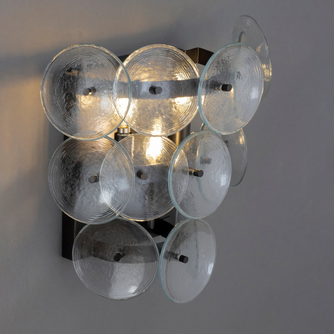 Maxim - 21820TCGM - Three LIght Wall Sconce - Loren - Gunmetal