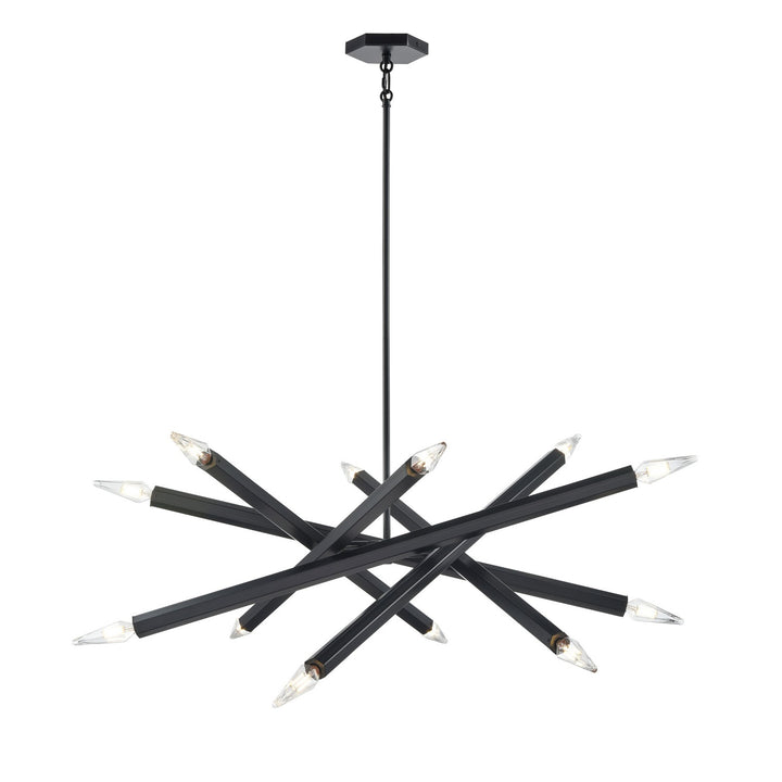 DVI Canada - DVP30650EB - 12 Light Pendant - Kestrel - Ebony
