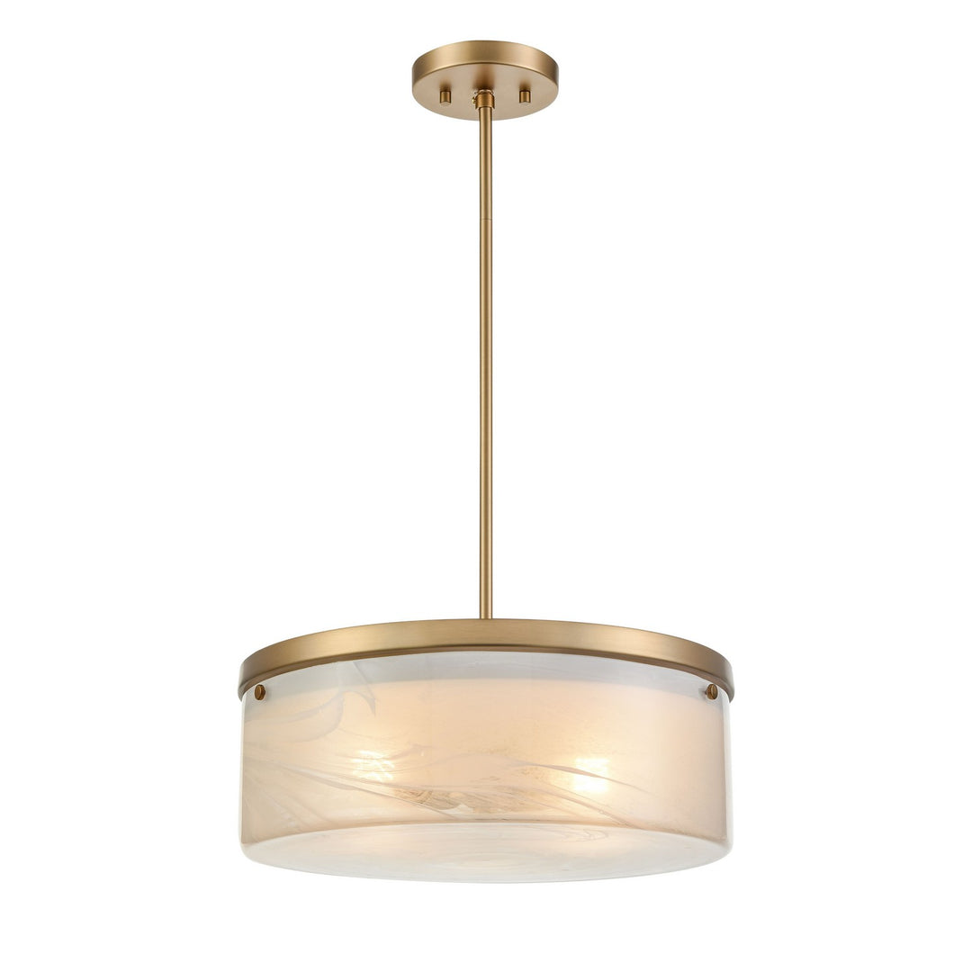 DVI Canada - DVP32105BR-MS - Three Light Pendant - Bessemer - Brass