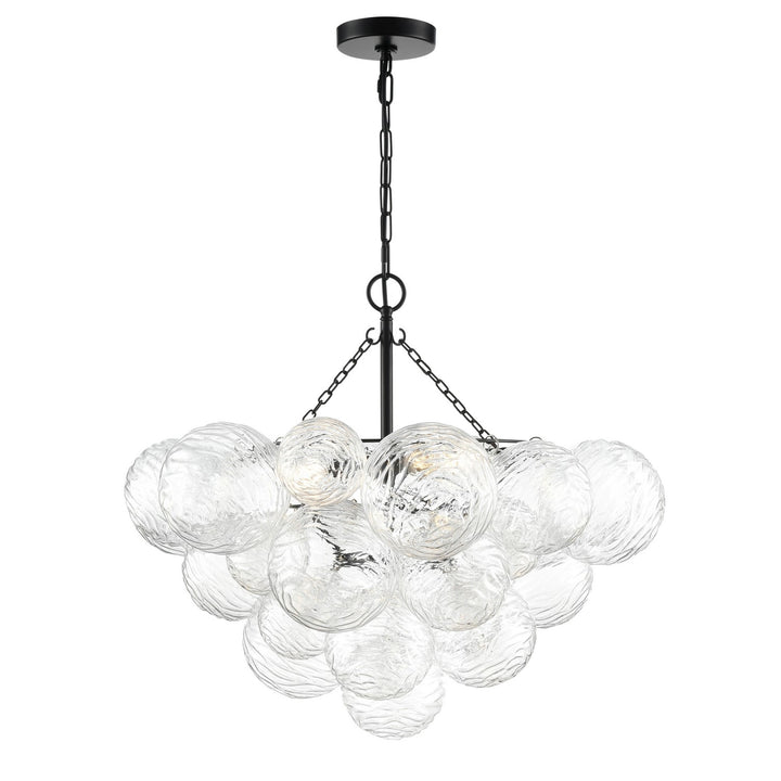 DVI Canada - DVP32823EB-WVC - Four Light Chandelier - Comet - Ebony
