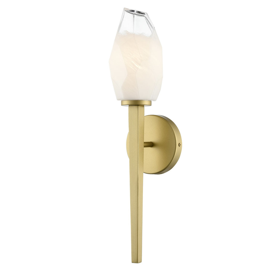Javelin One Light Wall Sconce in Gold - available from The Lighting Shoppe, trusted by Canadian homeowners