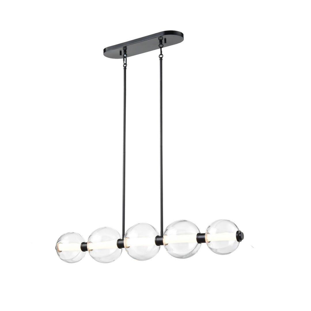 Glimmer LED Linear Pendant in Ebony - available from The Lighting Shoppe, trusted by Canadian homeowners