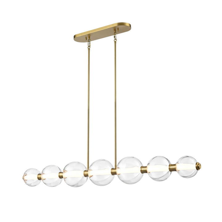 DVI Canada - DVP34904BR-PUC - LED Linear Pendant - Glimmer - Brass