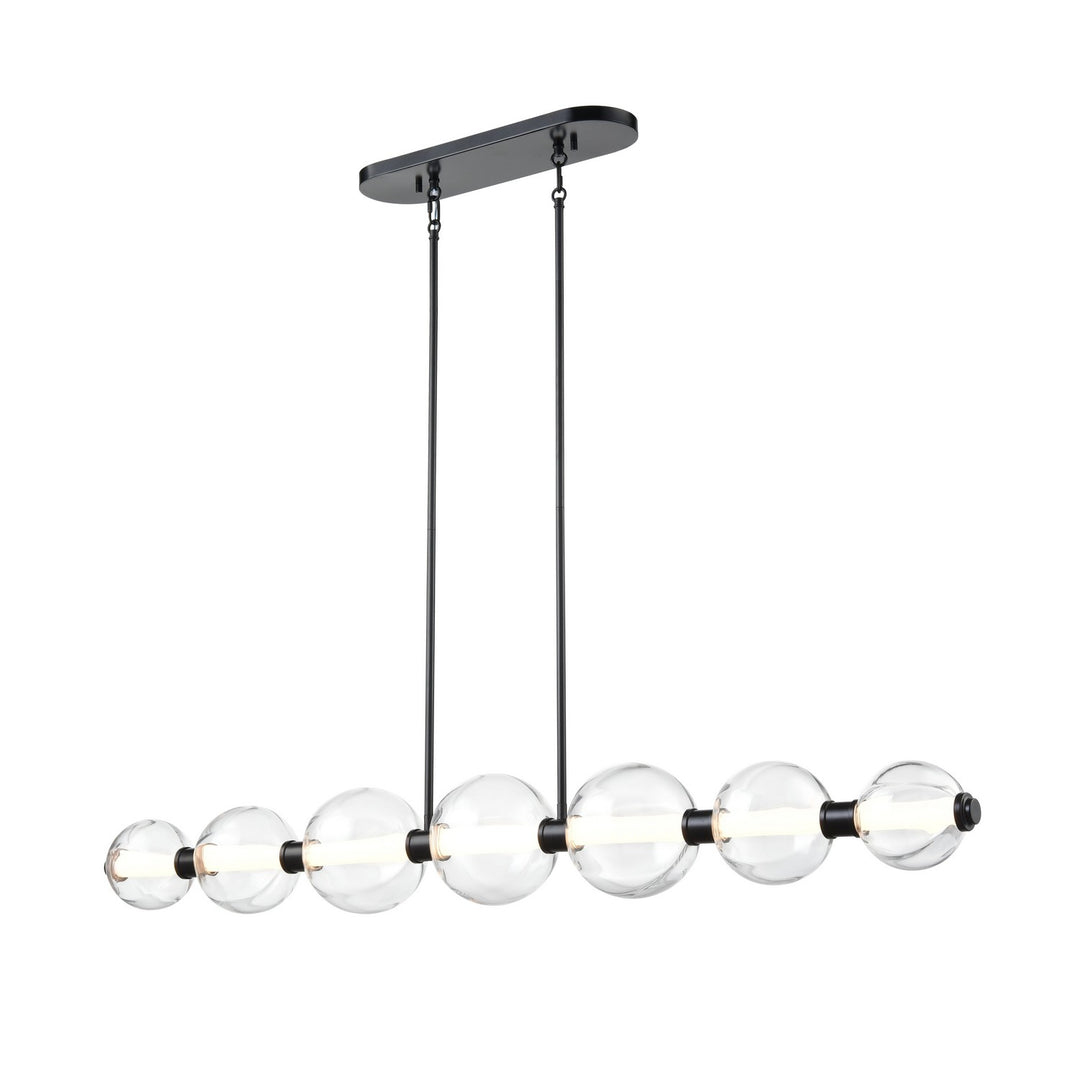 Glimmer LED Linear Pendant in Ebony - available from The Lighting Shoppe, trusted by Canadian homeowners
