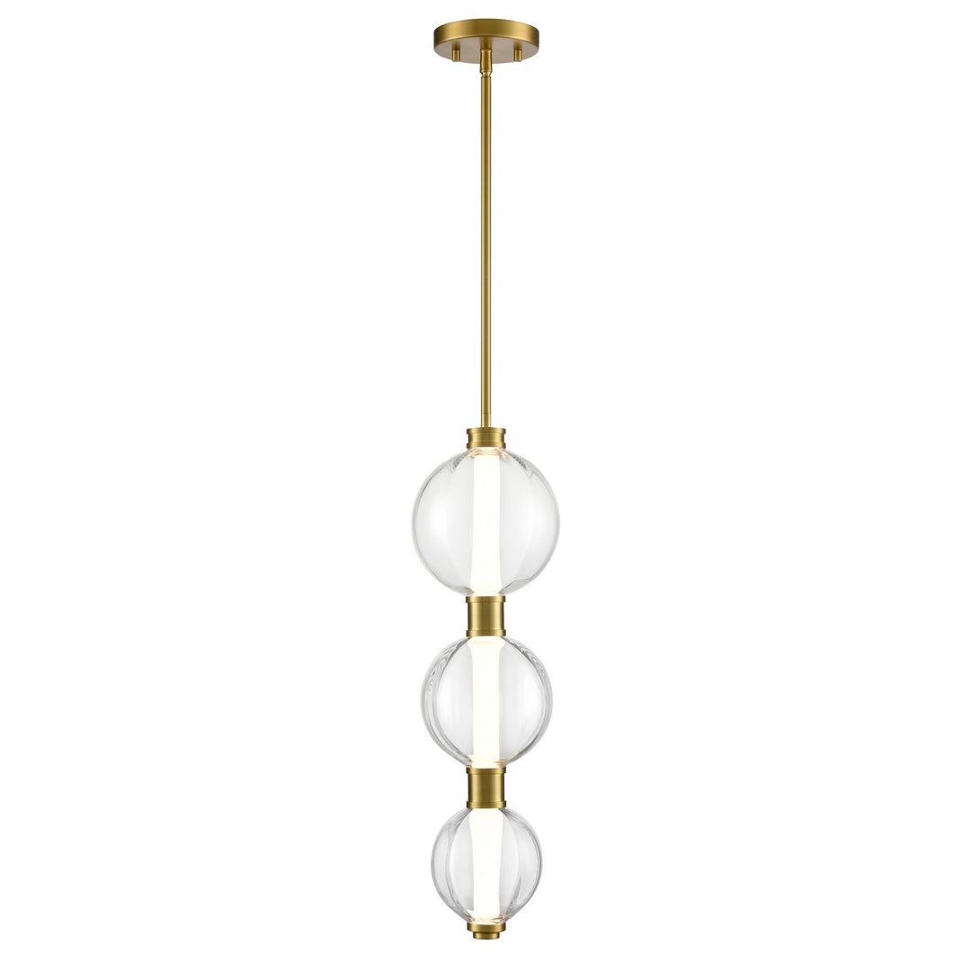 DVI Canada - DVP34910BR-PUC - LED Pendant - Glimmer - Brass