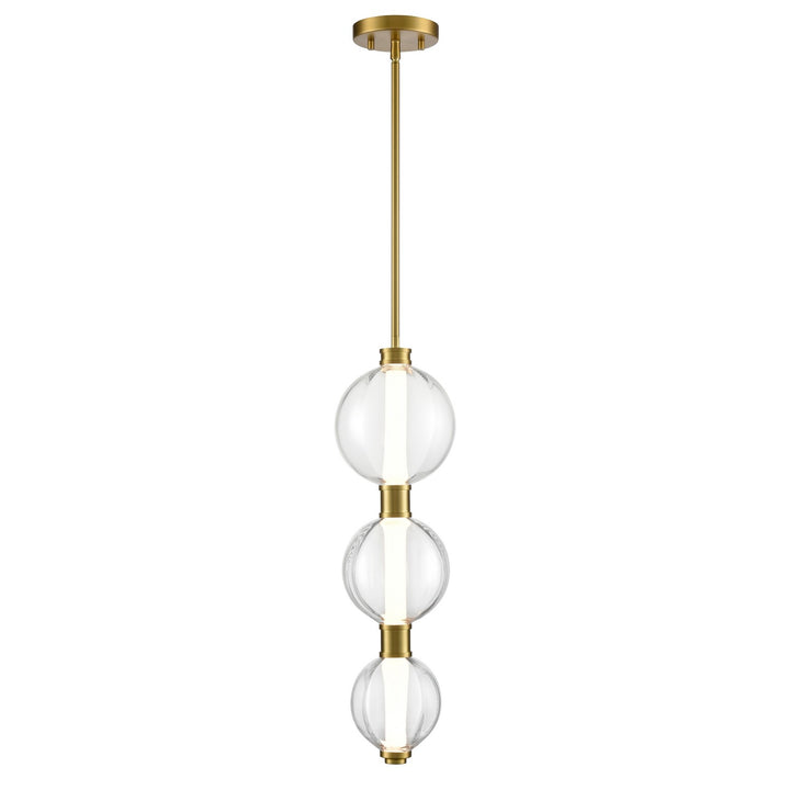 DVI Canada - DVP34910BR-PUC - LED Pendant - Glimmer - Brass