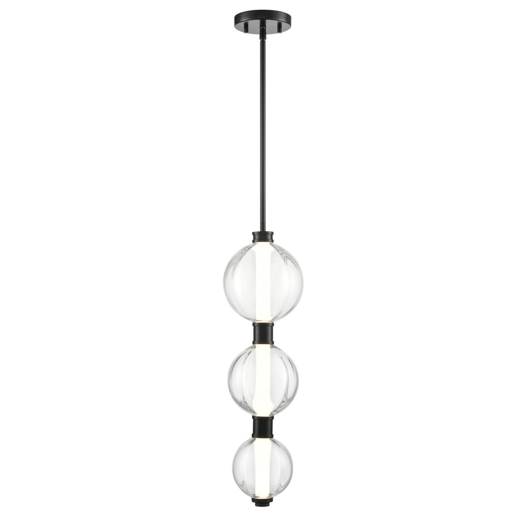 Glimmer LED Pendant in Ebony - available from The Lighting Shoppe, trusted by Canadian homeowners