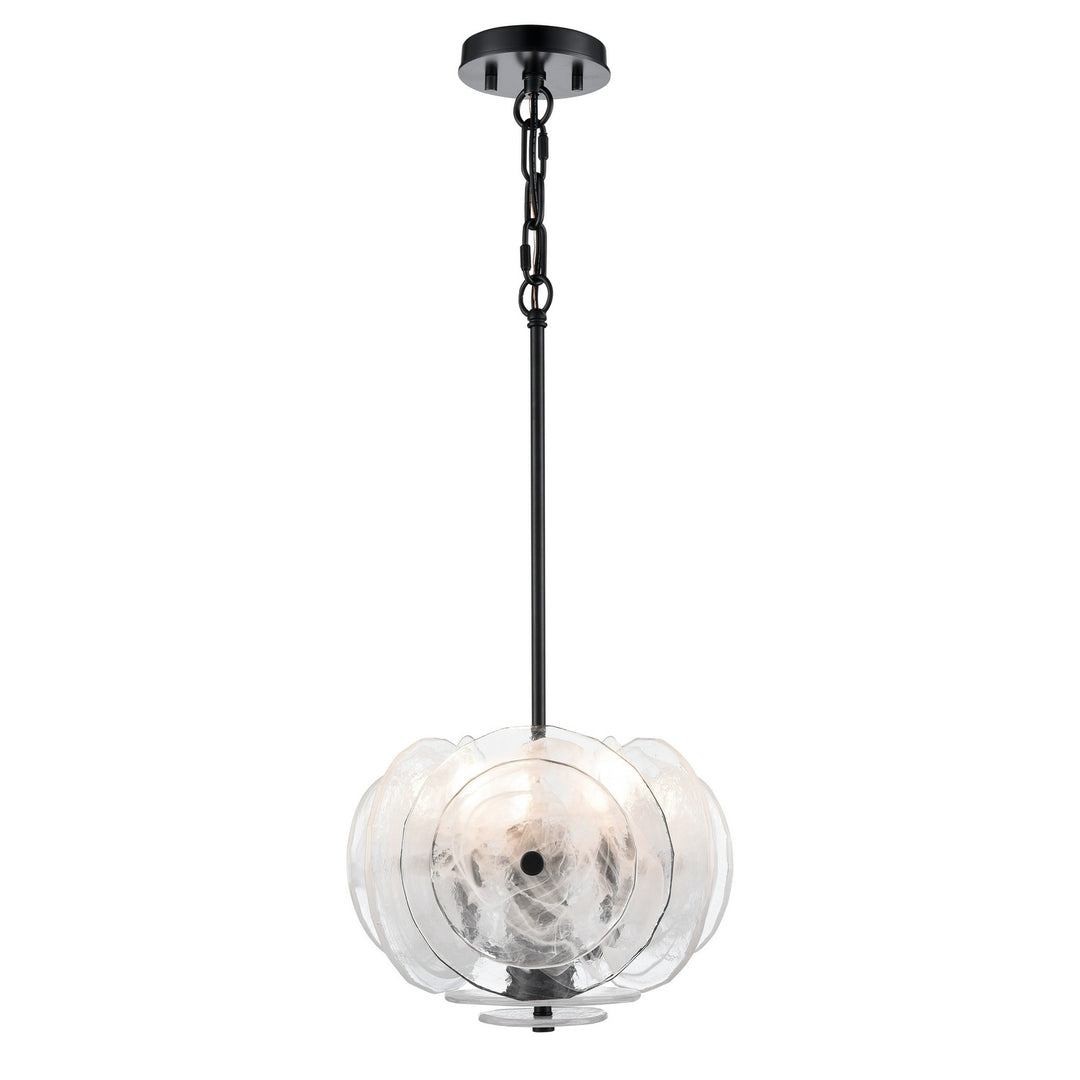 DVI Canada - DVP36519EB-MS - Three Light Pendant - Carousel - Ebony