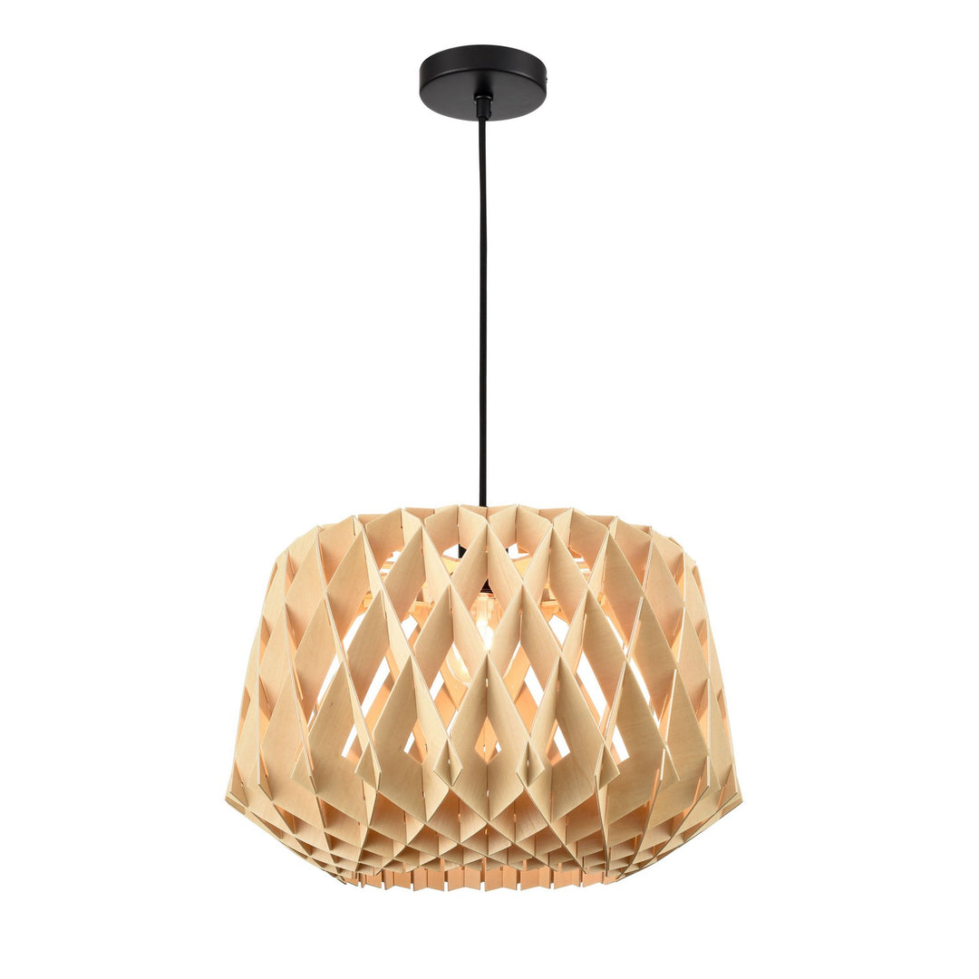 Lac St-Jean One Light Pendant in Black - available from The Lighting Shoppe, trusted by Canadian homeowners