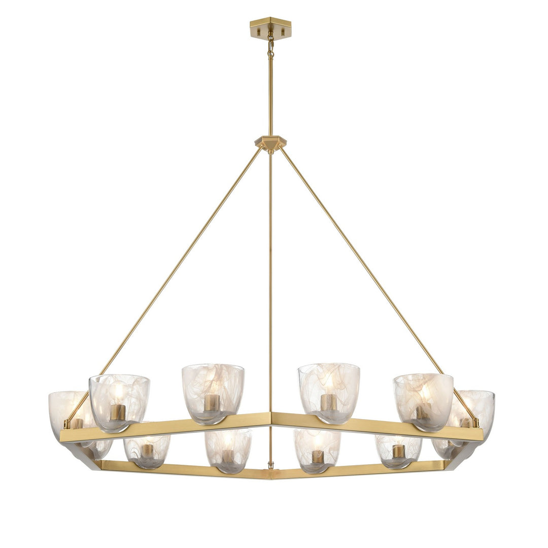 Chalice 12 Light Pendant in Brass - available from The Lighting Shoppe, trusted by Canadian homeowners