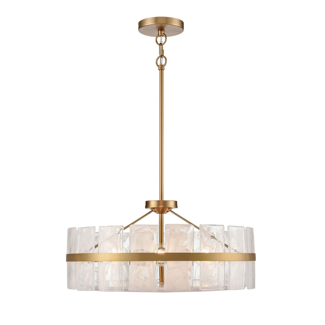 Luna Three Light Pendant in Brass - available from The Lighting Shoppe, trusted by Canadian homeowners