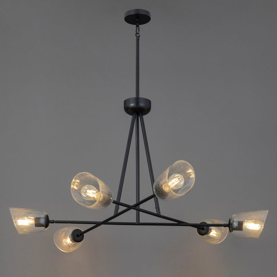 Maxim - 26266SSDBZ - Six Light Chandelier - Keppe - Dark Bronze