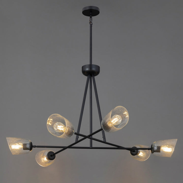 Maxim - 26266SSDBZ - Six Light Chandelier - Keppe - Dark Bronze