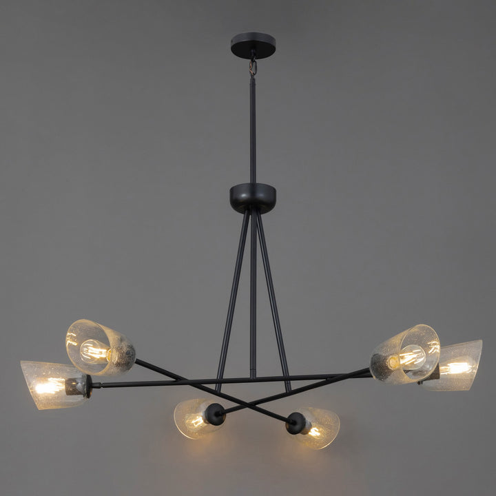 Maxim - 26266SSDBZ - Six Light Chandelier - Keppe - Dark Bronze