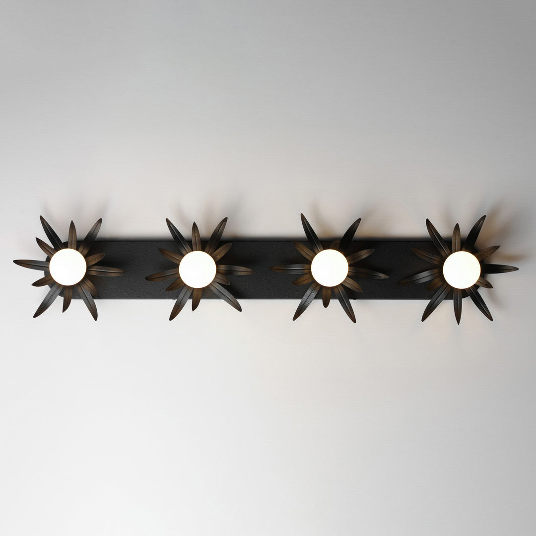 Maxim - 2887AR - Four Light Wall Sconce - Paloma - Anthracite