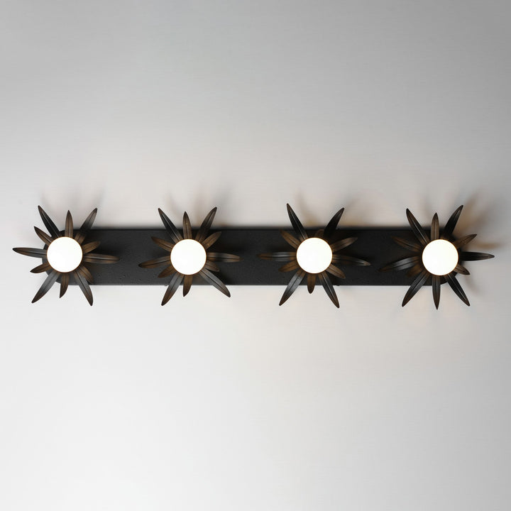 Maxim - 2887AR - Four Light Wall Sconce - Paloma - Anthracite