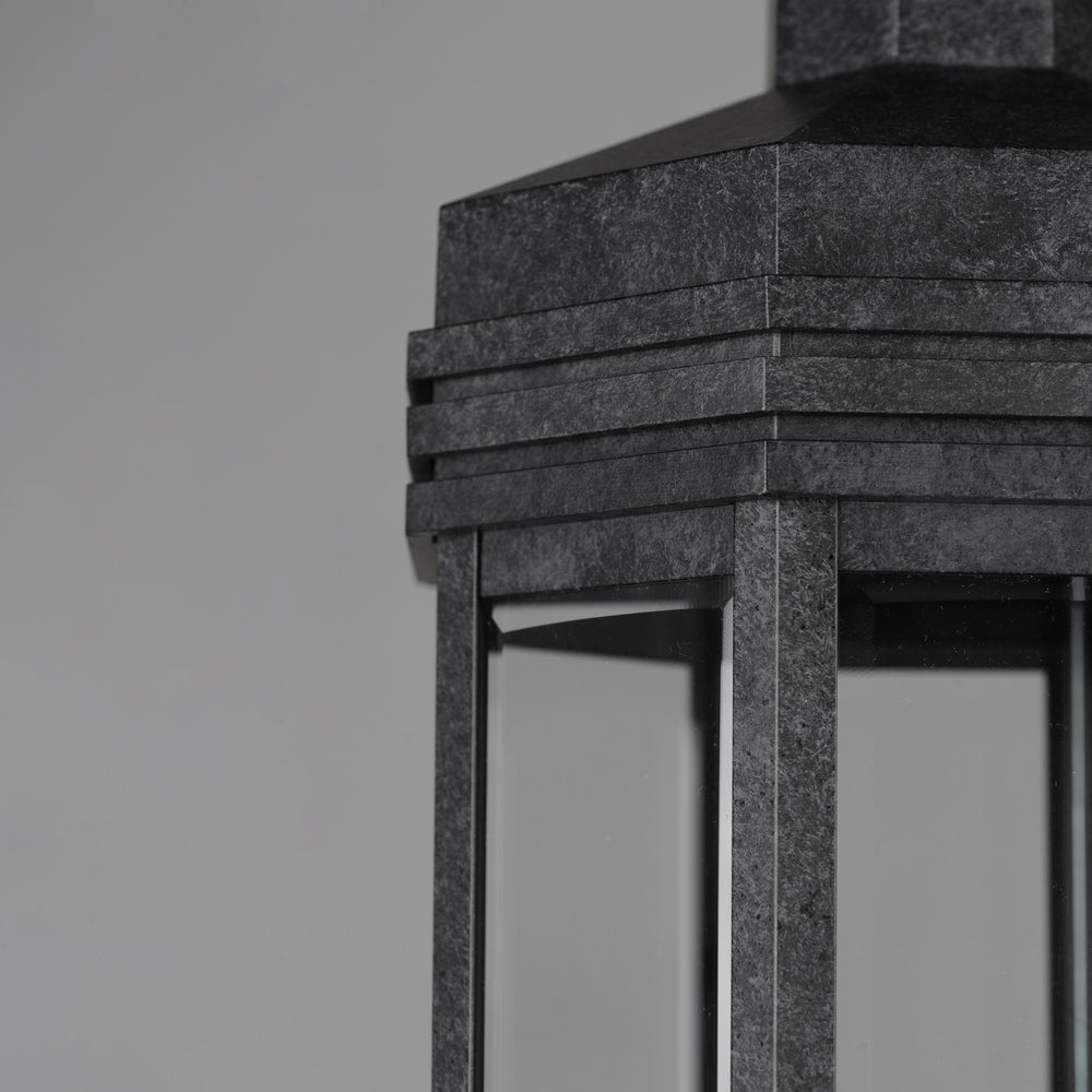 Maxim - 30220CLBKP - Three Light Outdoor Post Lantern - Wright - Black Patina