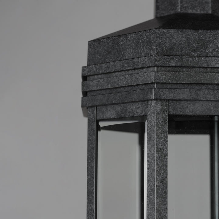 Maxim - 30220CLBKP - Three Light Outdoor Post Lantern - Wright - Black Patina