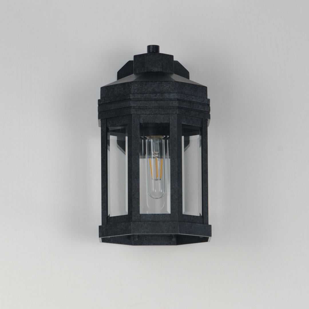 Maxim - 30221CLBKP - One Light Outdoor Wall Sconce - Wright - Black Patina