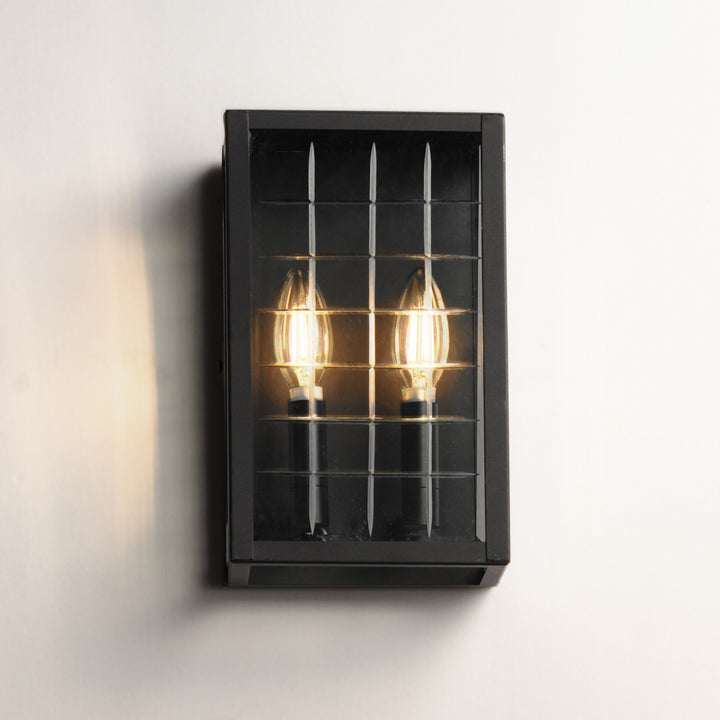 Maxim - 30691CLBK - Two Light Outdoor Wall Sconce - Magnus - Black