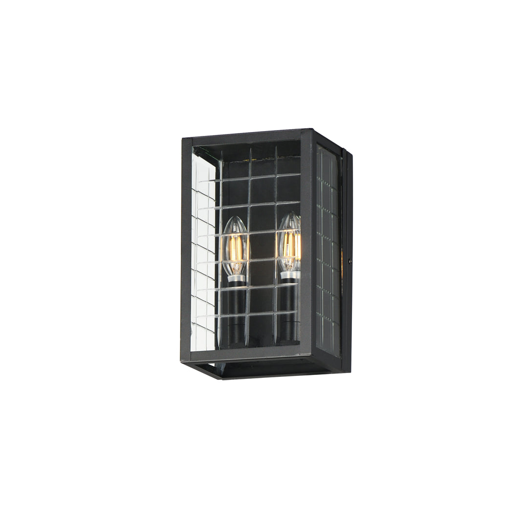 Maxim - 30691CLBK - Two Light Outdoor Wall Sconce - Magnus - Black