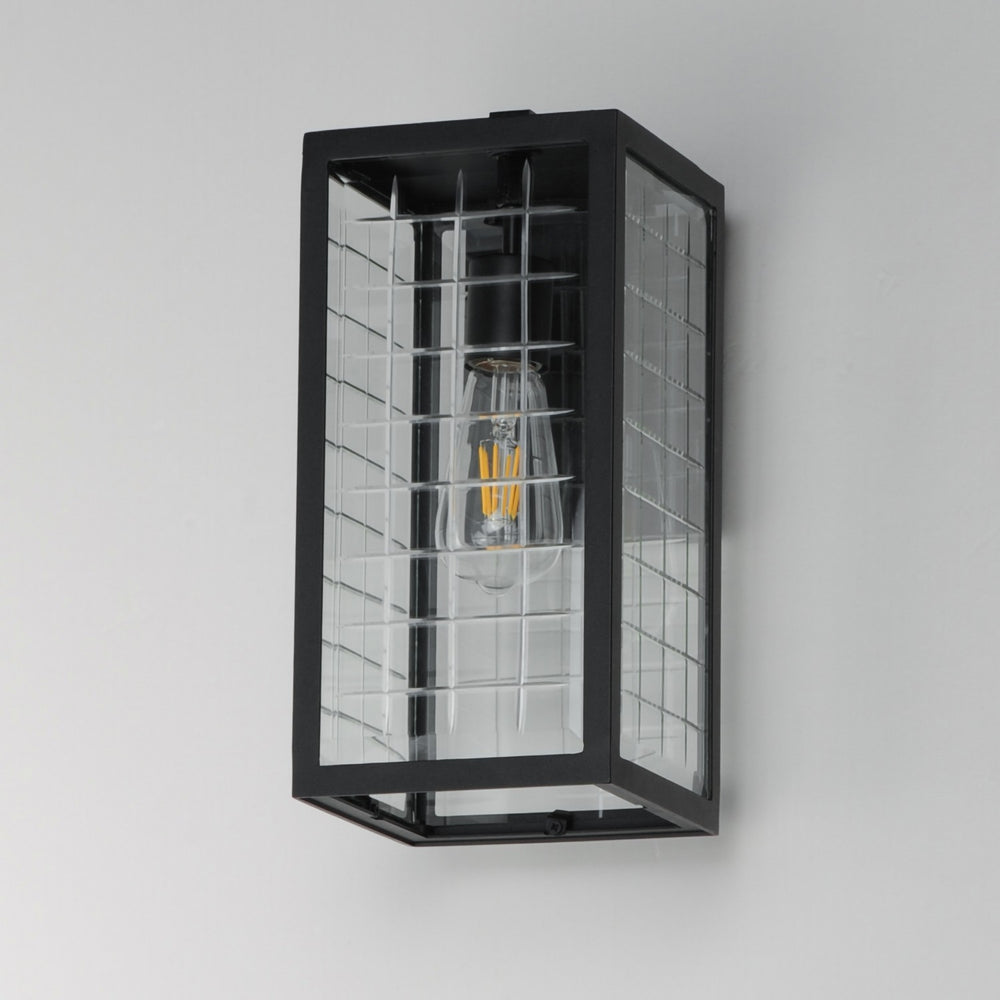 Maxim - 30692CLBK - One Light Outdoor Wall Sconce - Magnus - Black
