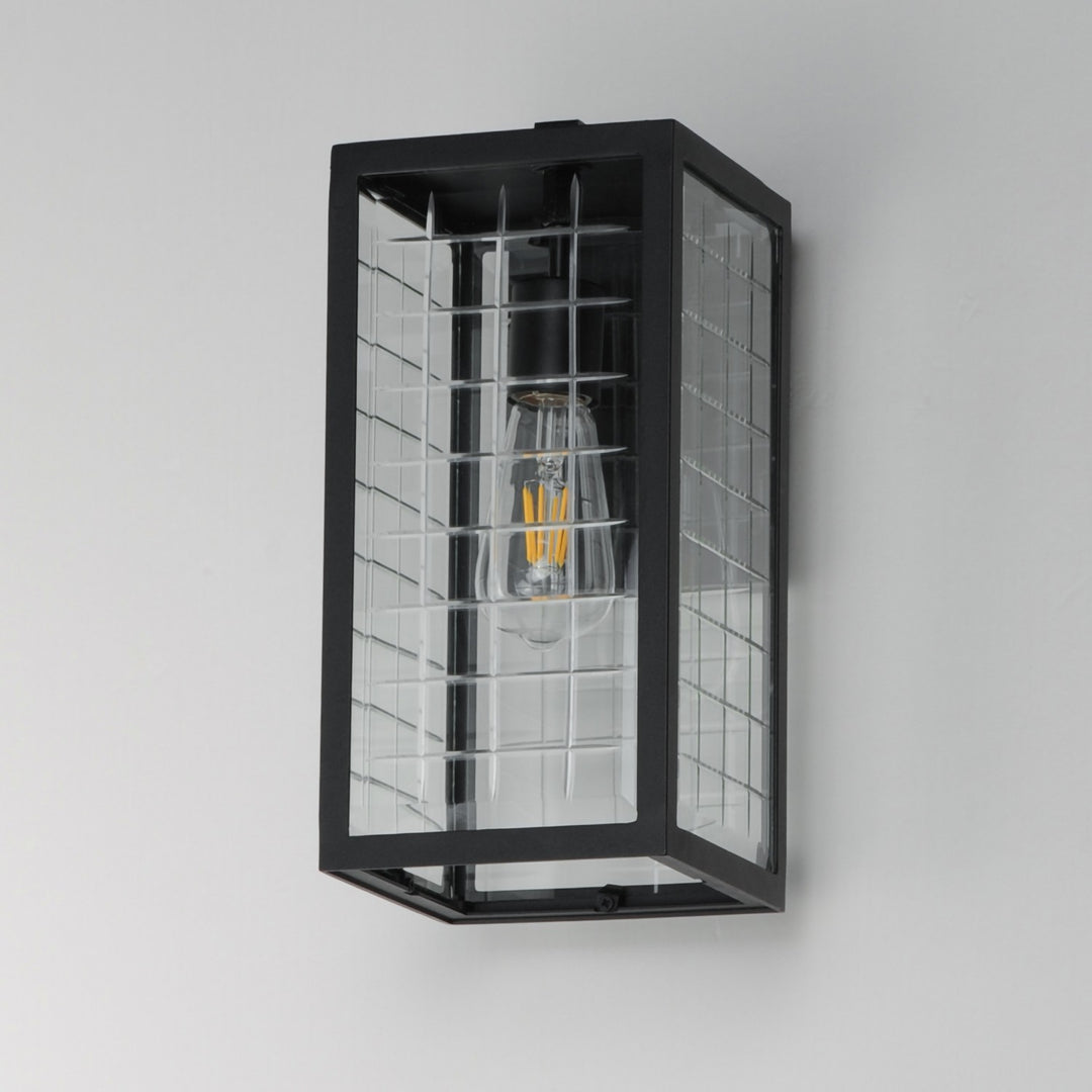 Maxim - 30692CLBK - One Light Outdoor Wall Sconce - Magnus - Black