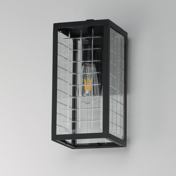 Maxim - 30692CLBK - One Light Outdoor Wall Sconce - Magnus - Black