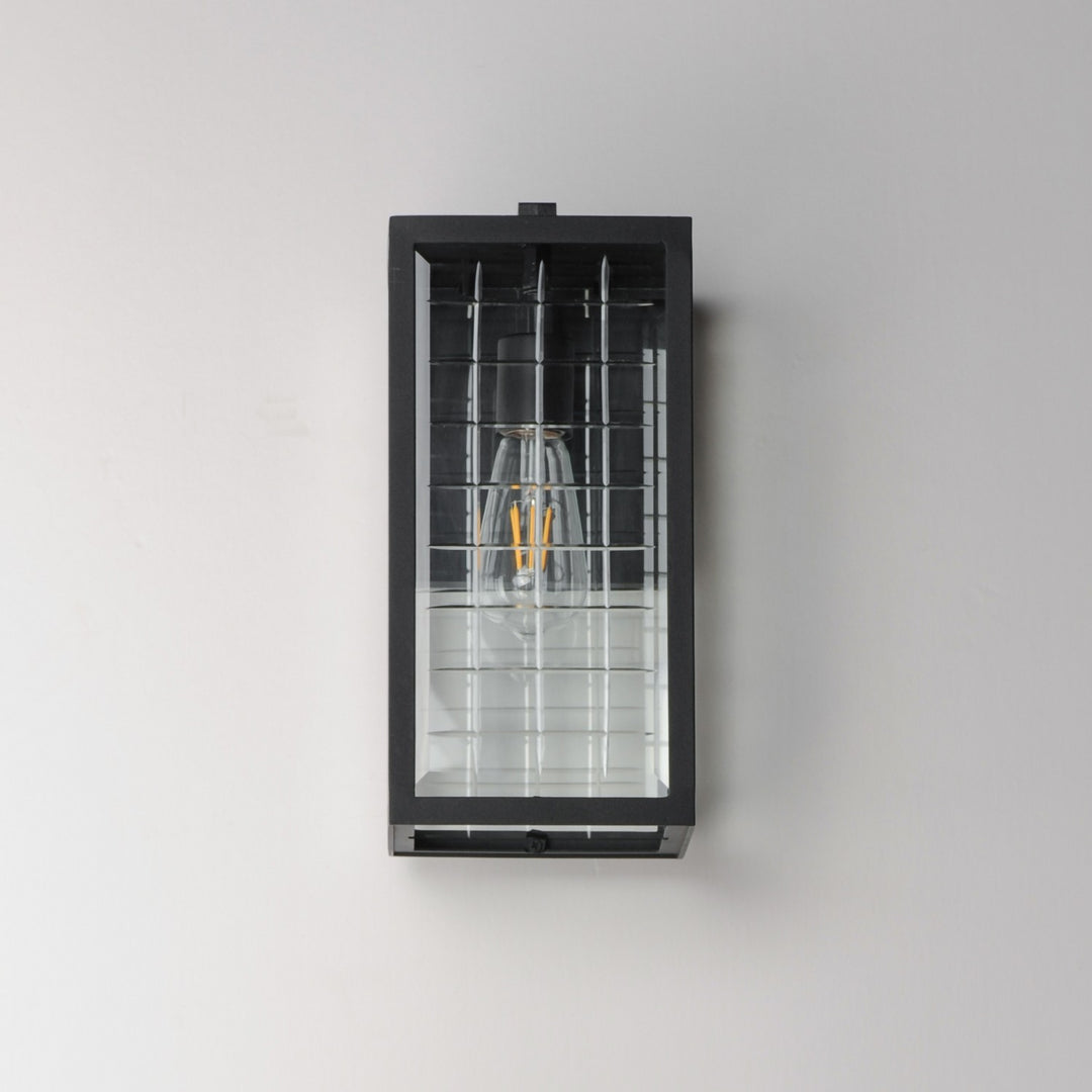 Maxim - 30692CLBK - One Light Outdoor Wall Sconce - Magnus - Black