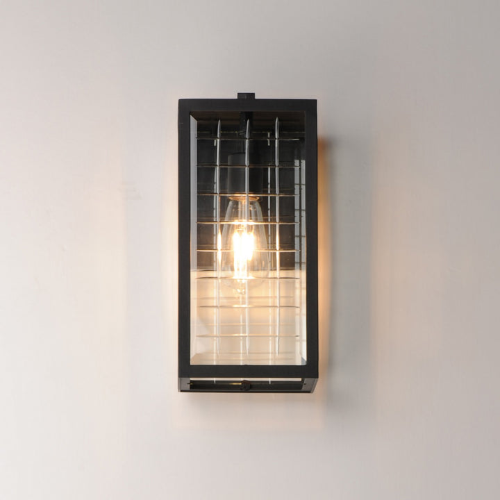 Maxim - 30692CLBK - One Light Outdoor Wall Sconce - Magnus - Black