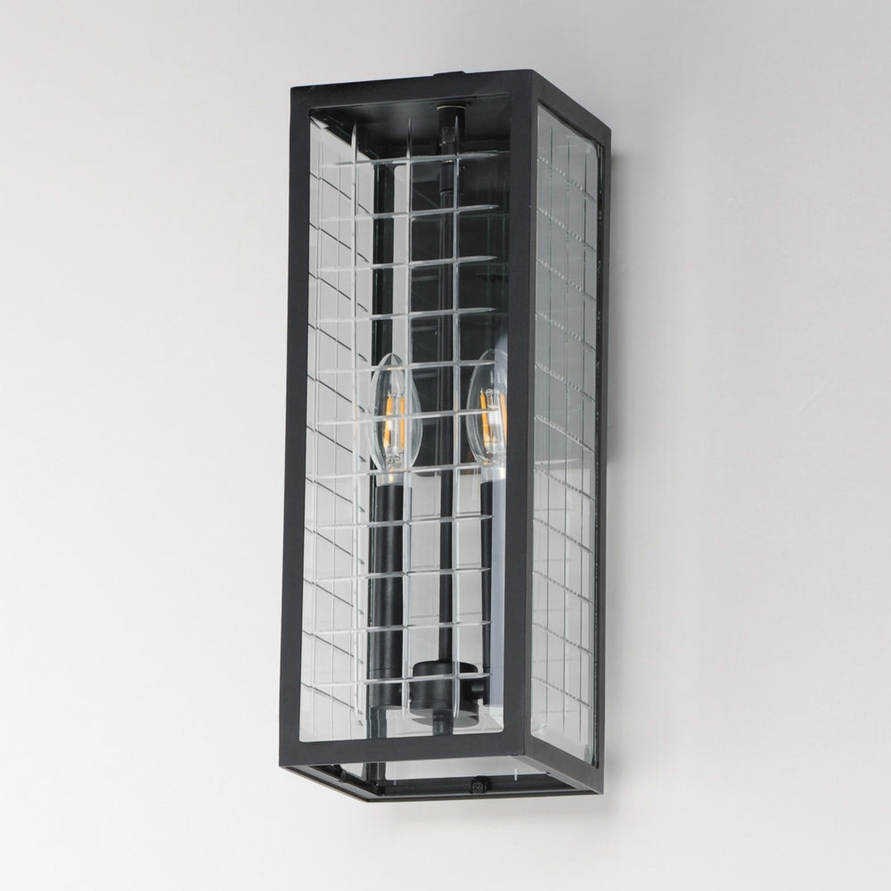 Maxim - 30693CLBK - Two Light Outdoor Wall Sconce - Magnus - Black