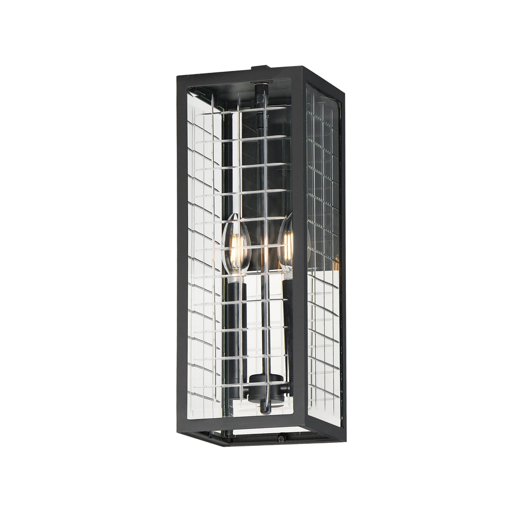 Maxim - 30693CLBK - Two Light Outdoor Wall Sconce - Magnus - Black