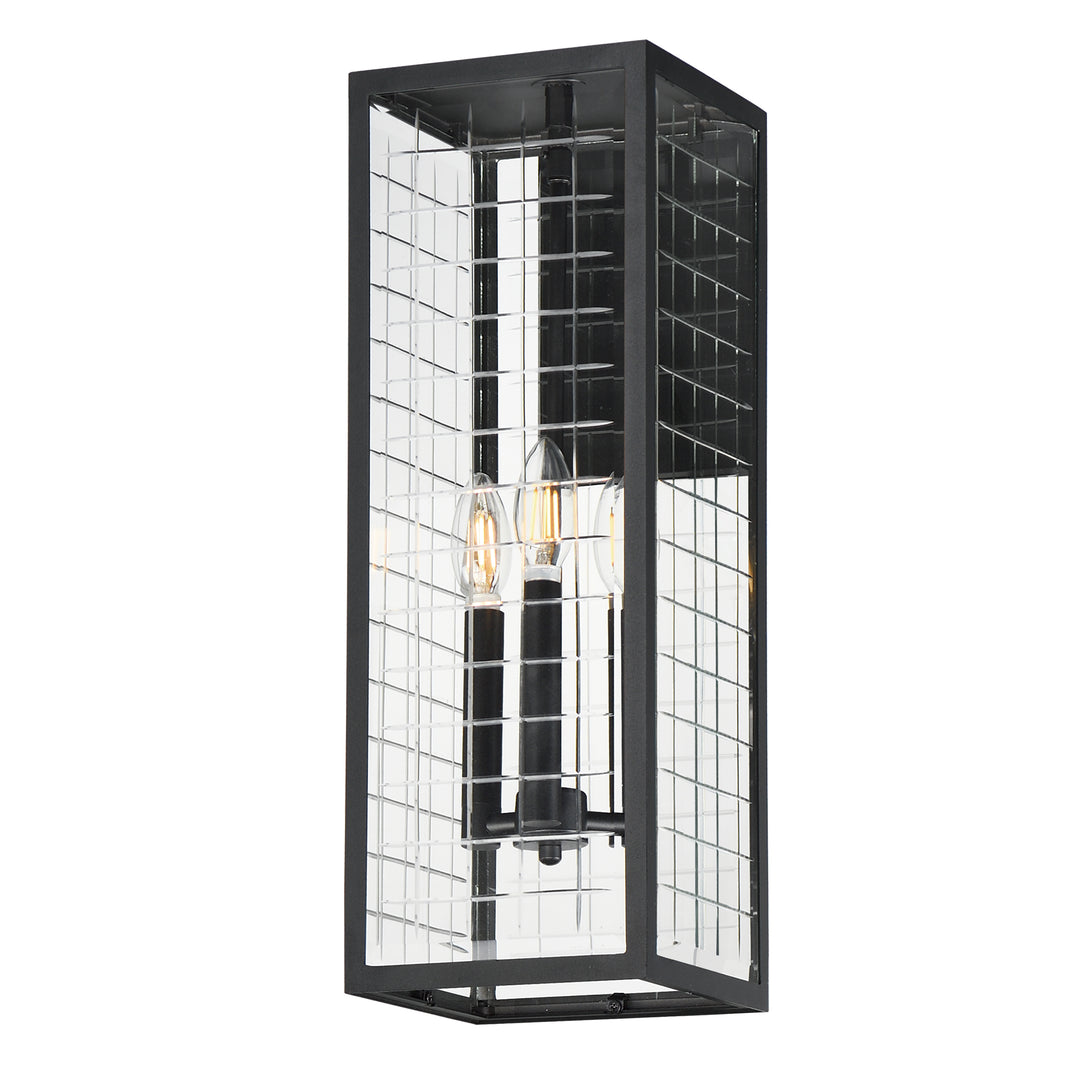 Maxim - 30694CLBK - Three Light Outdoor Wall Sconce - Magnus - Black