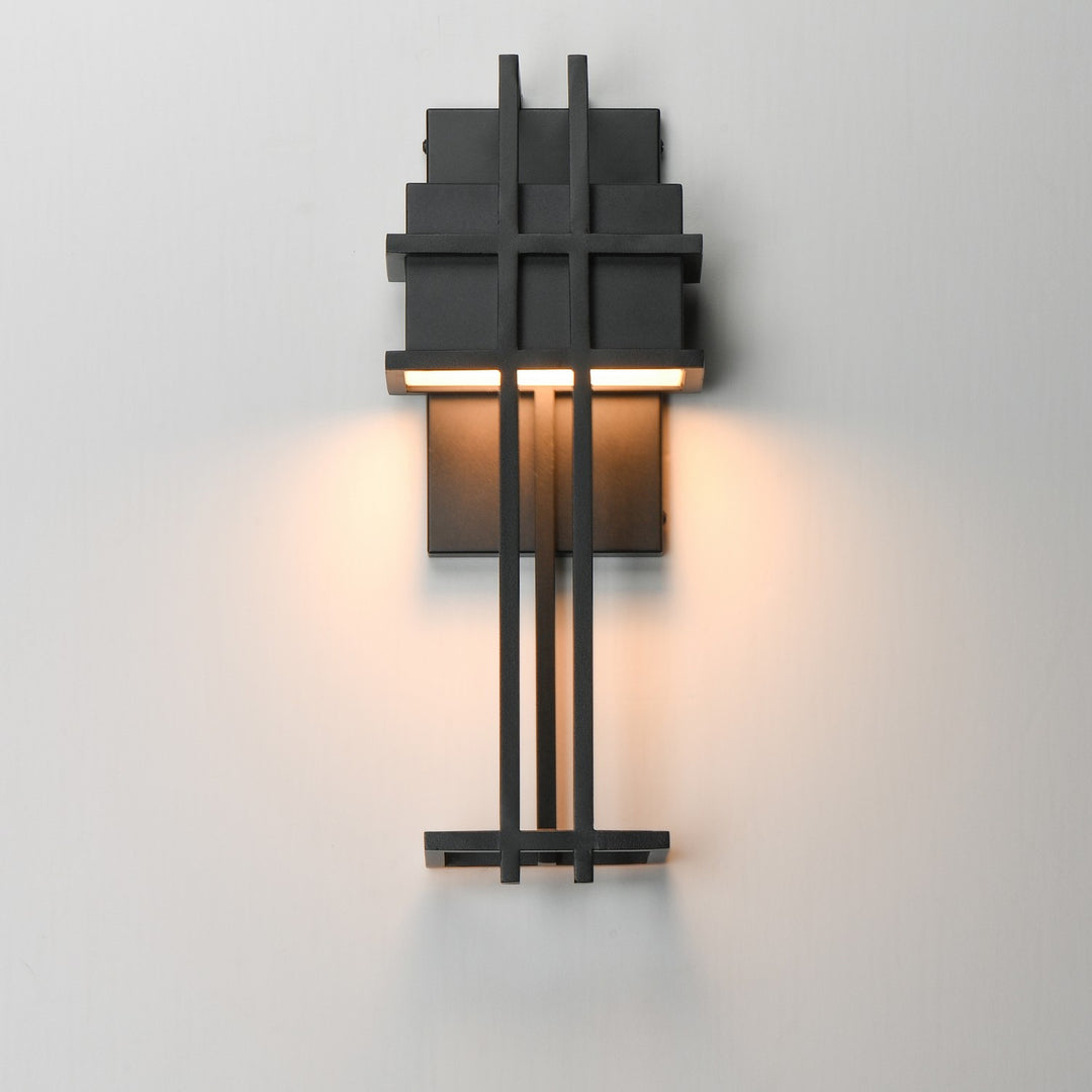 Maxim - 30774BK - LED Outdoor Wall Sconce - Prairie - Black