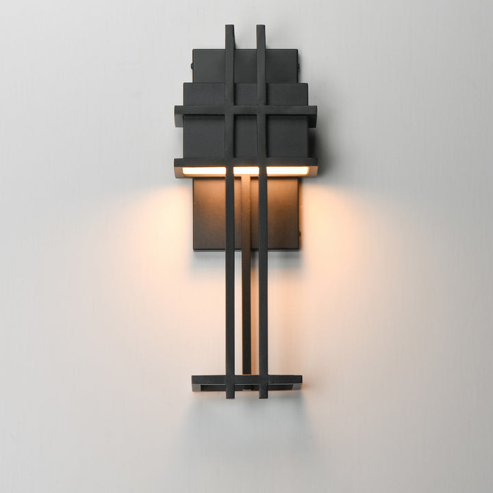 Maxim - 30774BK - LED Outdoor Wall Sconce - Prairie - Black