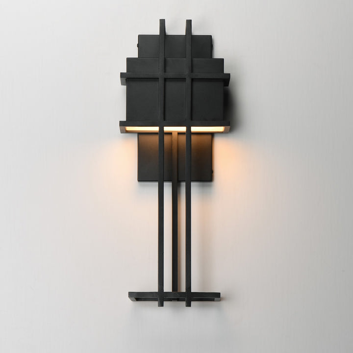 Maxim - 30776BK - LED Outdoor Wall Sconce - Prairie - Black