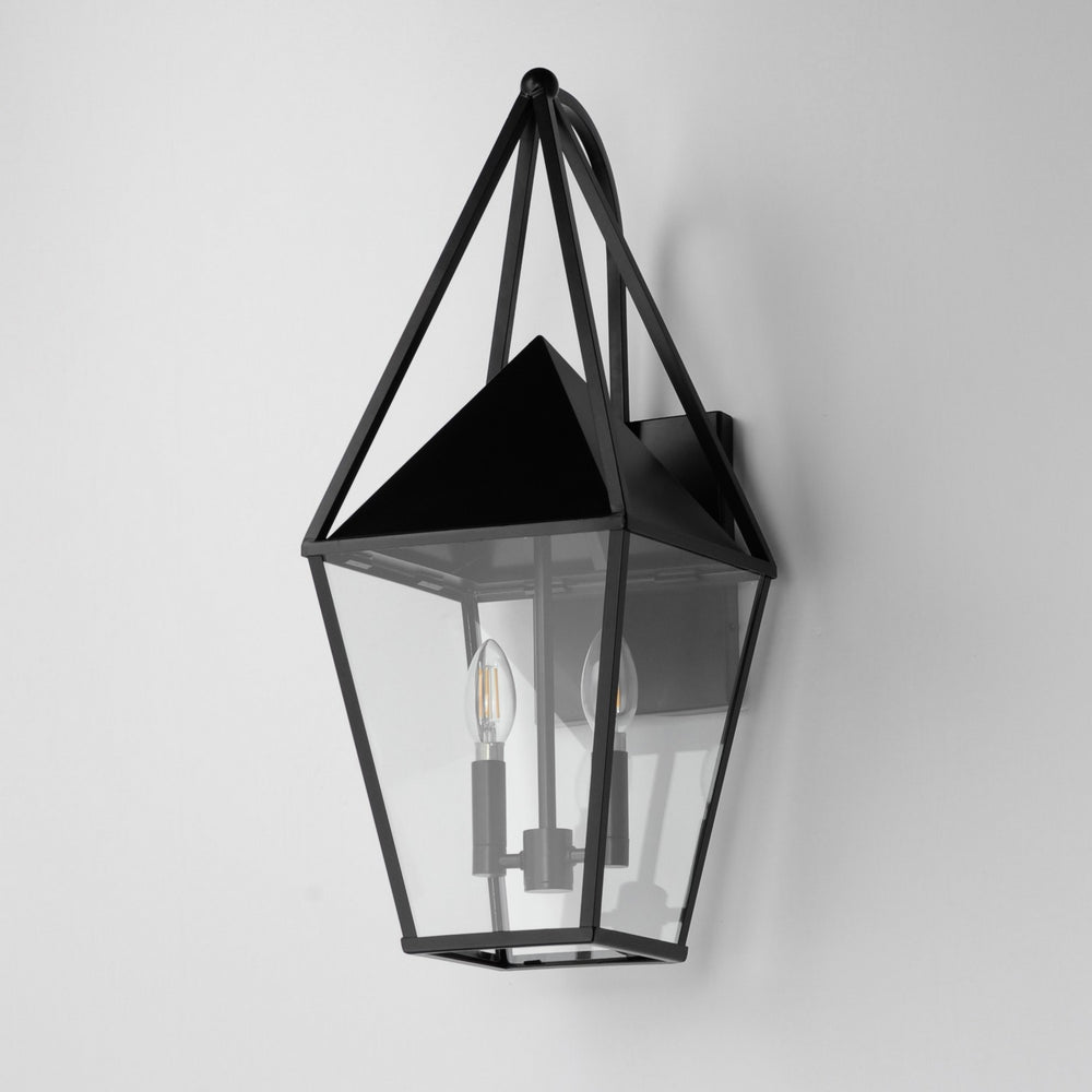 Maxim - 3166CLBK - Two Light Outdoor Wall Sconce - Bavaria - Black