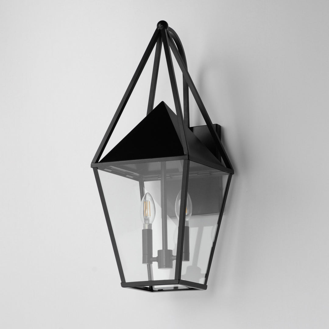Maxim - 3166CLBK - Two Light Outdoor Wall Sconce - Bavaria - Black