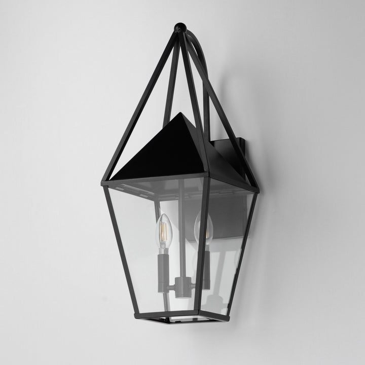 Maxim - 3166CLBK - Two Light Outdoor Wall Sconce - Bavaria - Black