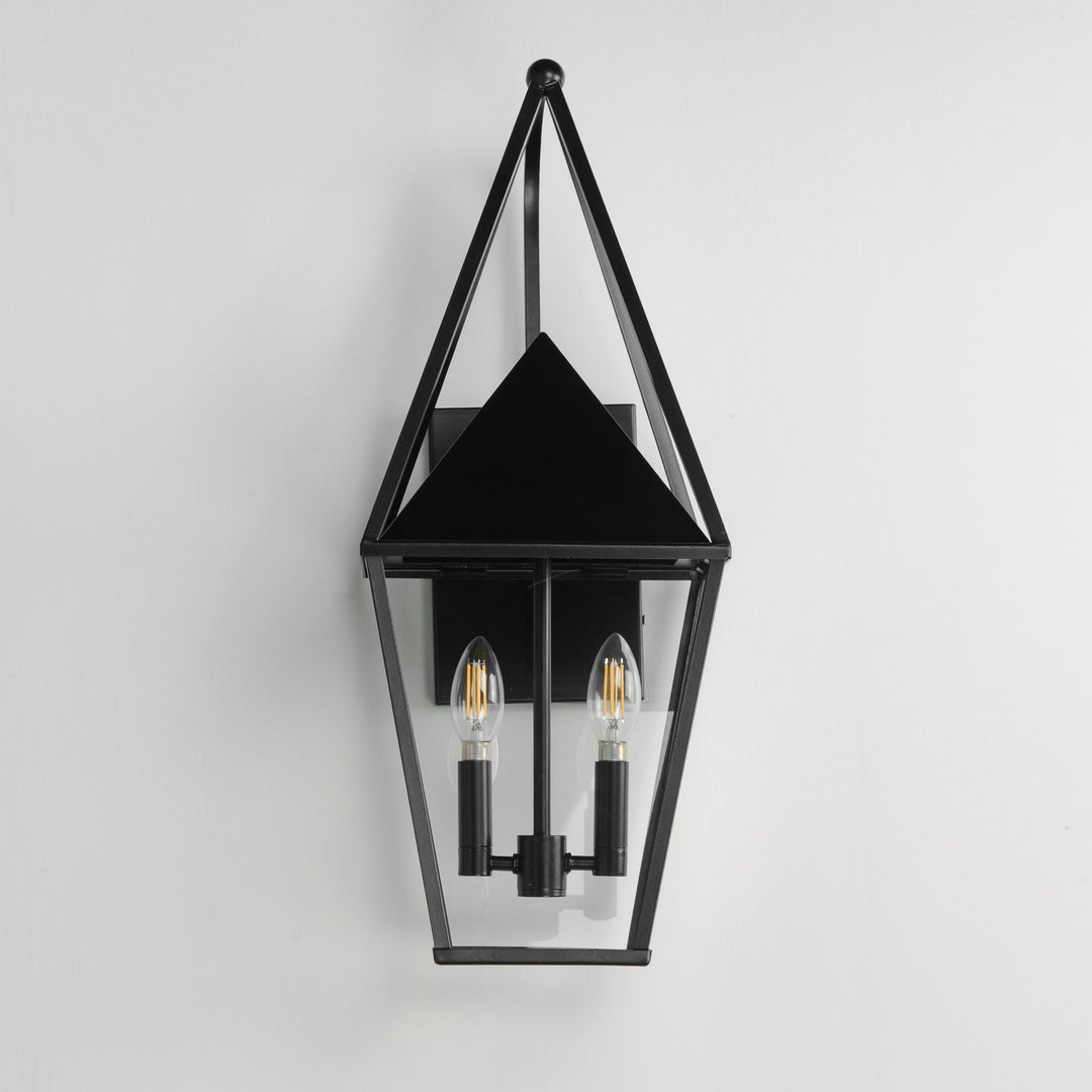 Maxim - 3166CLBK - Two Light Outdoor Wall Sconce - Bavaria - Black