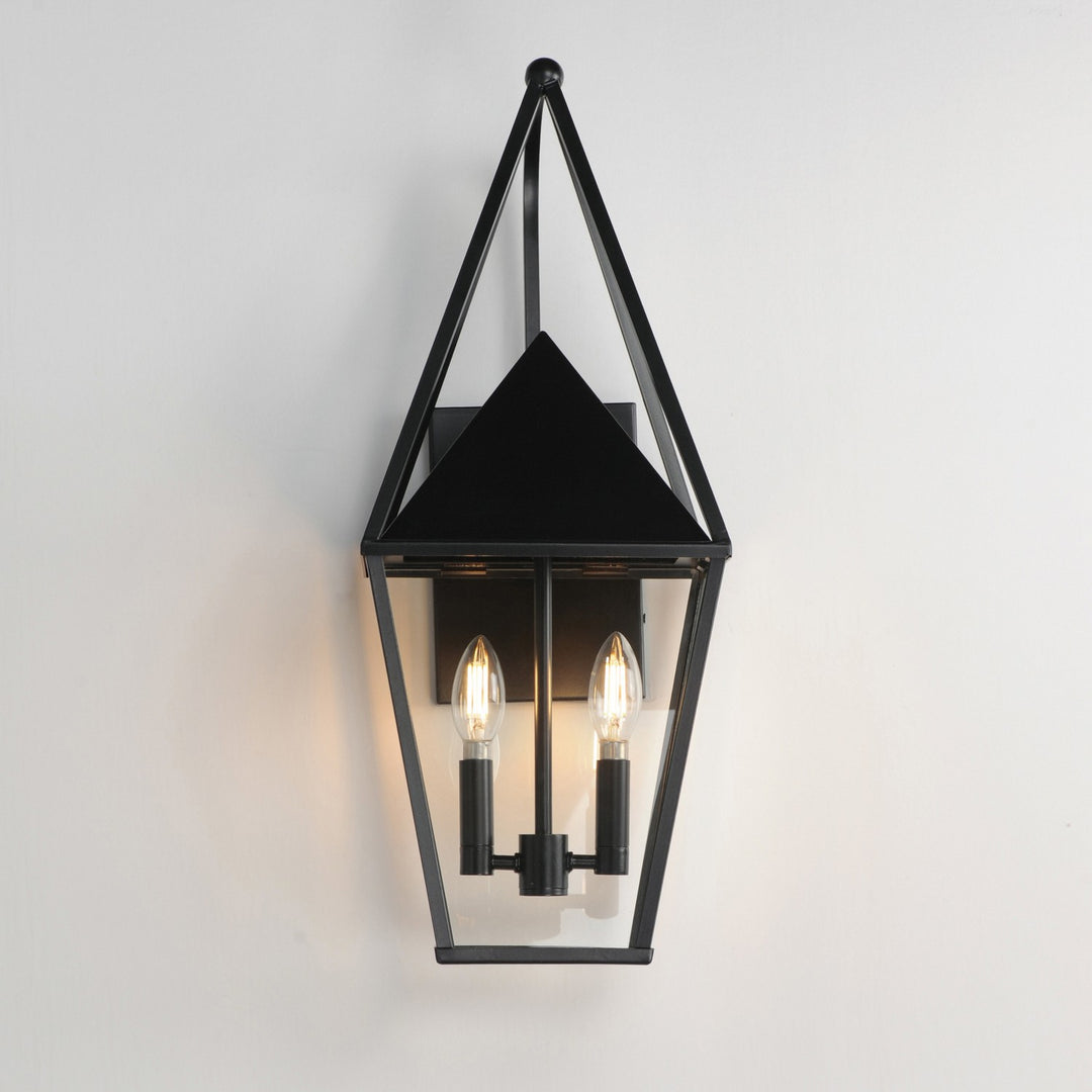 Maxim - 3166CLBK - Two Light Outdoor Wall Sconce - Bavaria - Black