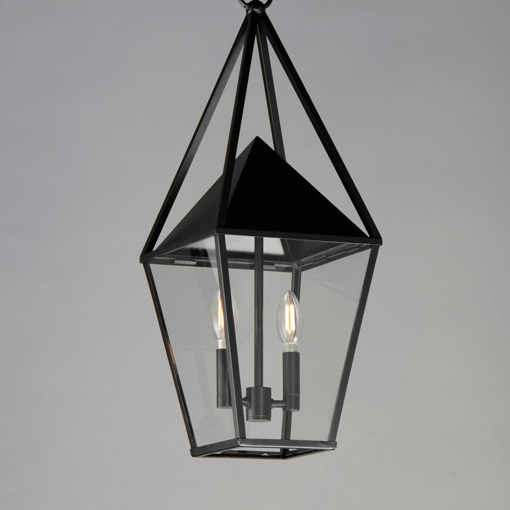 Maxim - 3168CLBK - Two Light Outdoor Pendant - Bavaria - Black
